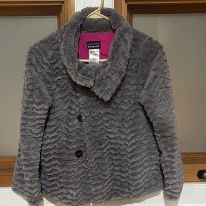 Patagonia Charcoal Teddy Jacket for Women
